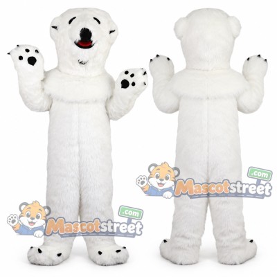 Polar Bear Mascot Costume Polar Bear Mascot Costume