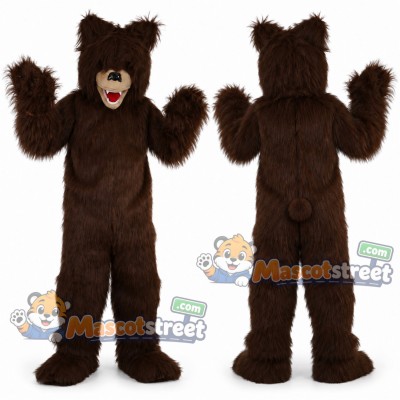 Brown Bear Mascot Costume