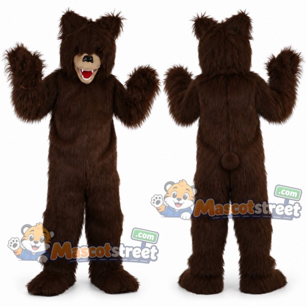 Brown Bear Mascot Costume