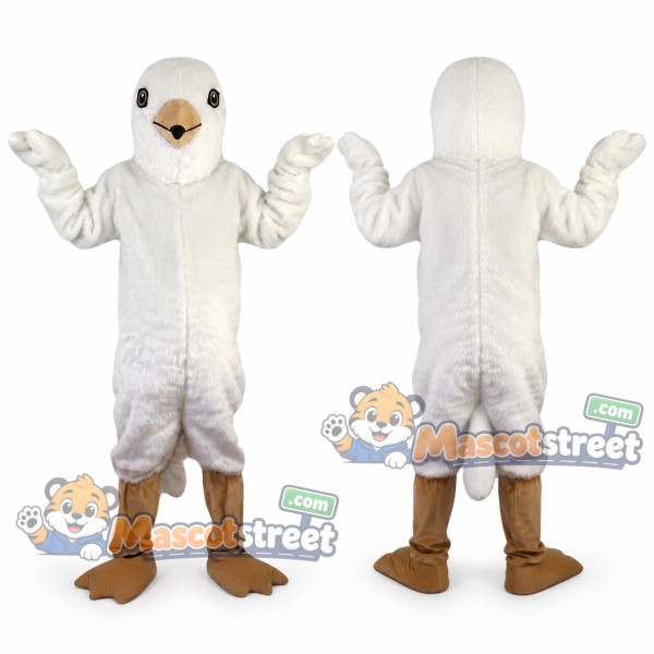 White Pigeon Mascot Costume