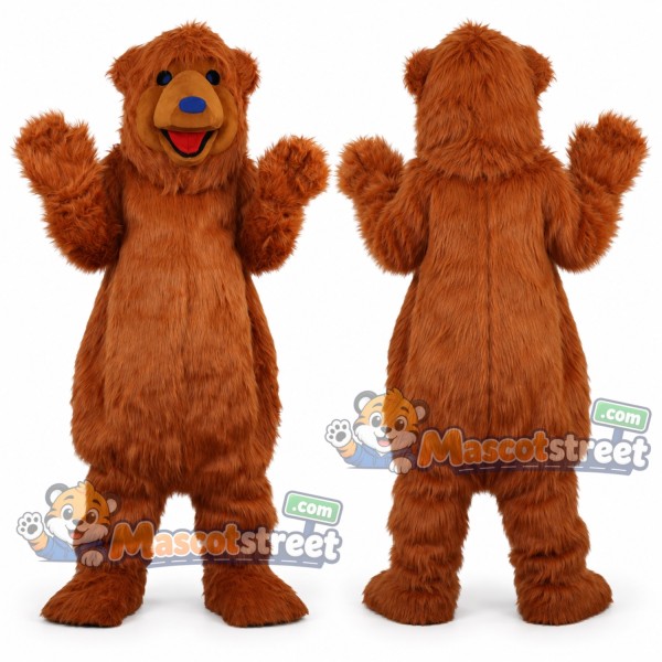 Brown Bear Mascot Costume