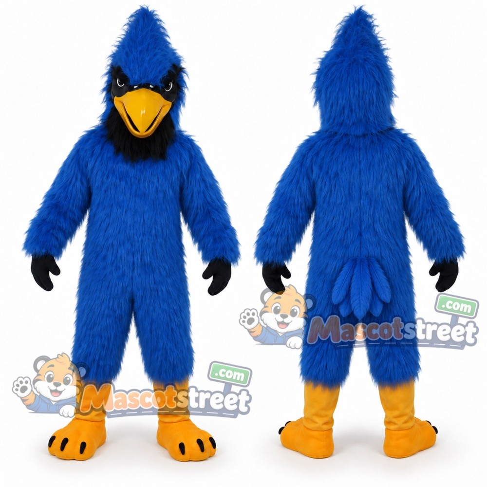 Blue Bird Mascot Costume