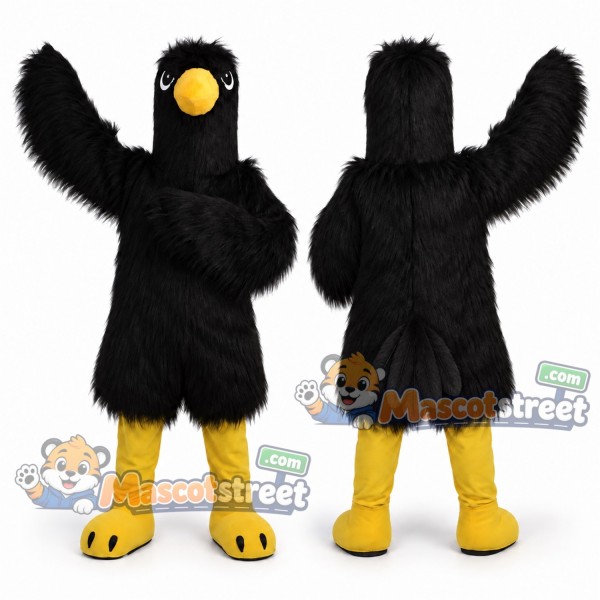 Black Bird Mascot Costume