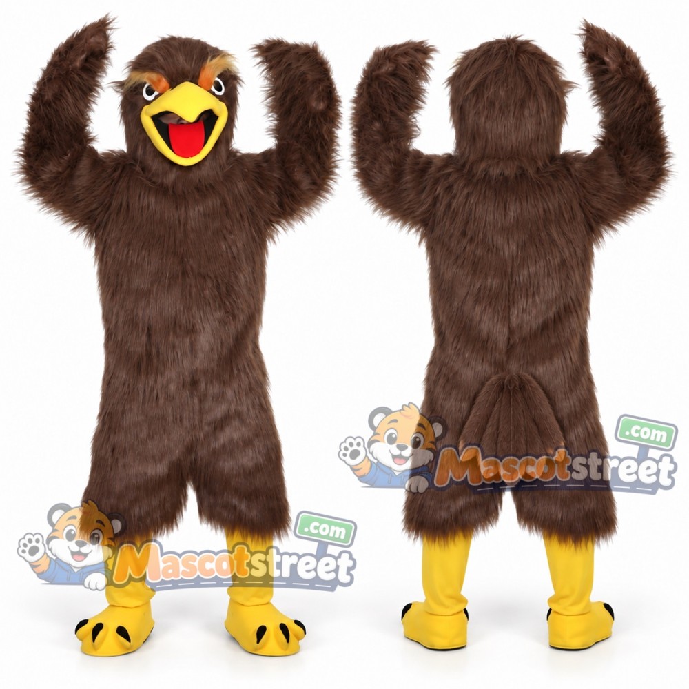 Brown Bird Mascot Costume