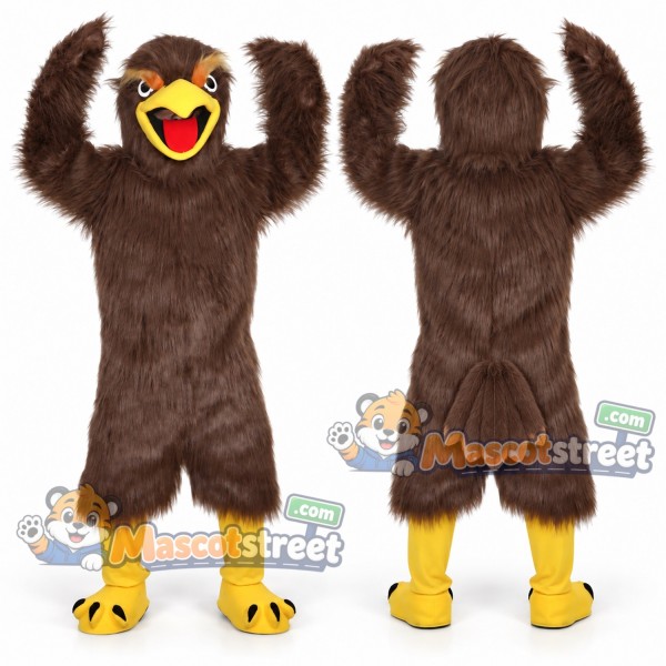 Brown Bird Mascot Costume