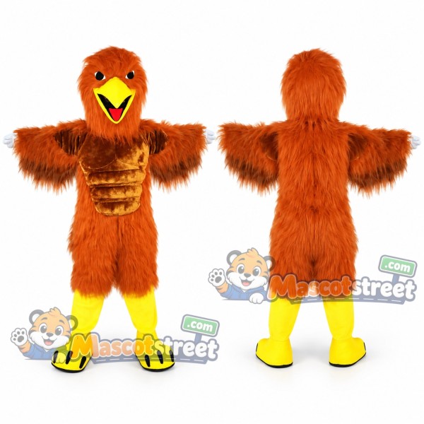 Orange Bird Mascot Costume