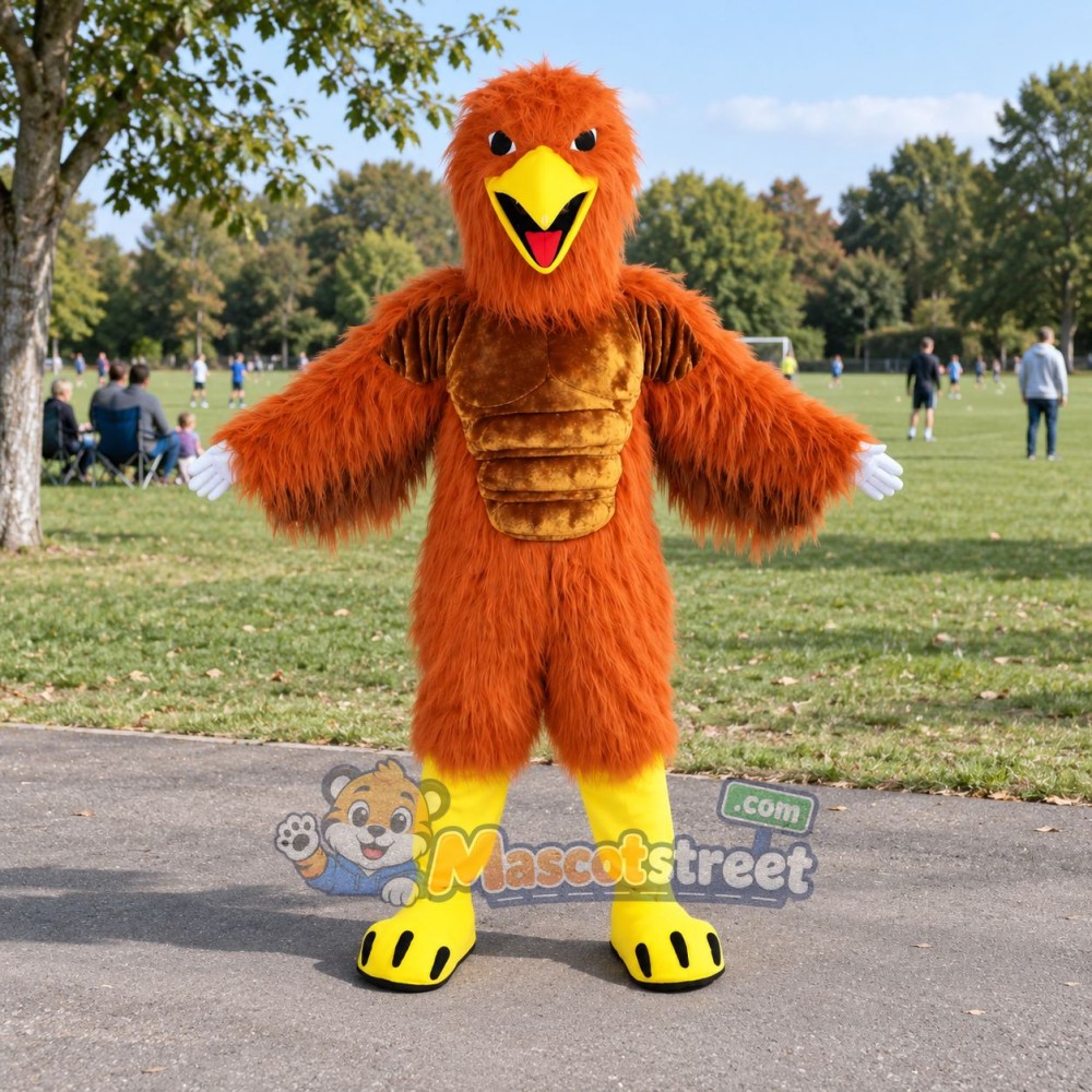 Orange Bird Mascot Costume Orange Bird Mascot Costume