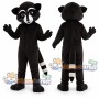 Black Raccoon Mascot Costume
