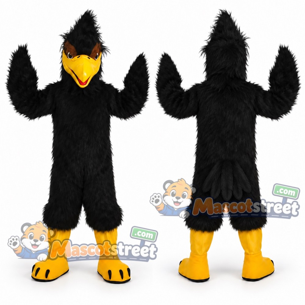 Black Bird Mascot Costume