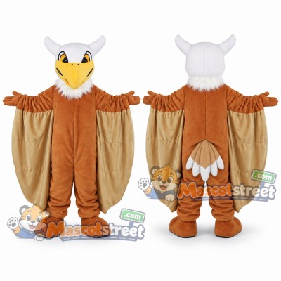 Brown Bird Mascot Costume