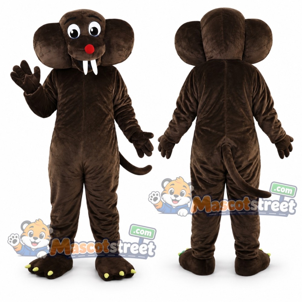 Brown Gopher Mascot Costume Brown Gopher Mascot Costume
