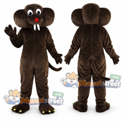 Brown Gopher Mascot Costume Brown Gopher Mascot Costume