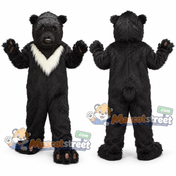 Black Bear Mascot Costume