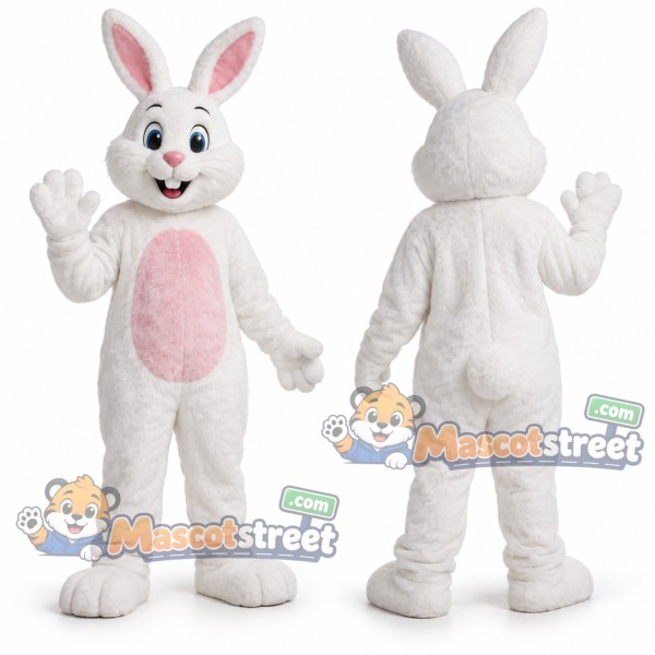 White Rabbit Mascot Costume