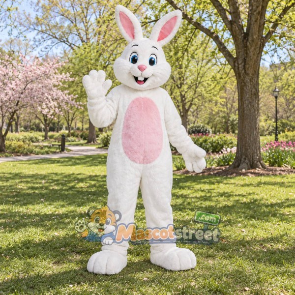 White Rabbit Mascot Costume