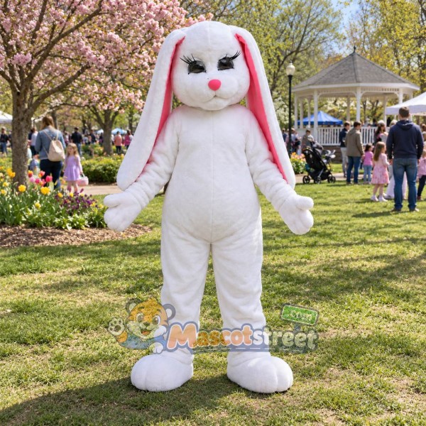 White Rabbit Mascot Costume