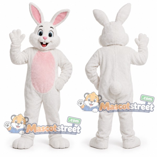 White Rabbit Mascot Costume