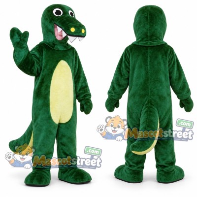 Green Crocodile Mascot Costume
