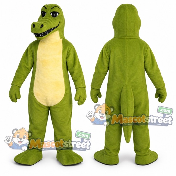 Green Crocodile Mascot Costume