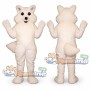 Arctic Fox Mascot Costume