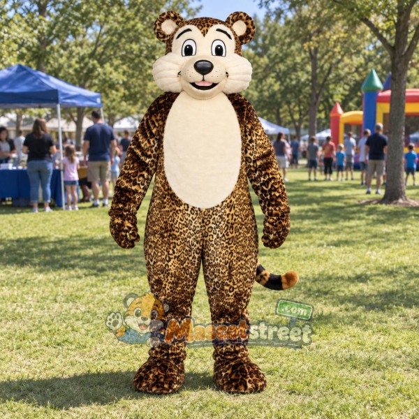 Leopard Mascot Costume