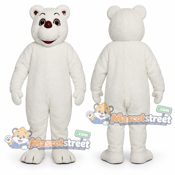 Polar Bear Mascot Costume