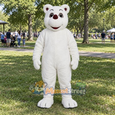 Polar Bear Mascot Costume