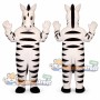 Zebra Mascot Costume