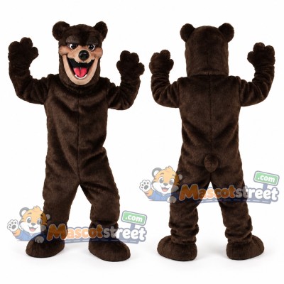 Brown Bear Mascot Costume Brown Bear Mascot Costume