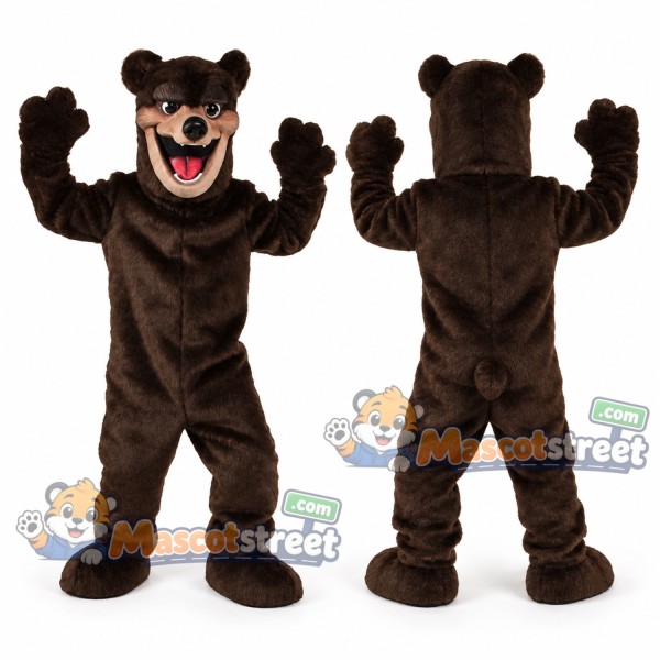 Brown Bear Mascot Costume