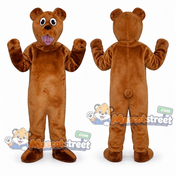 Brown Bear Mascot Costume