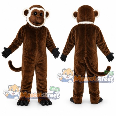 Brown Monkey Mascot Costume