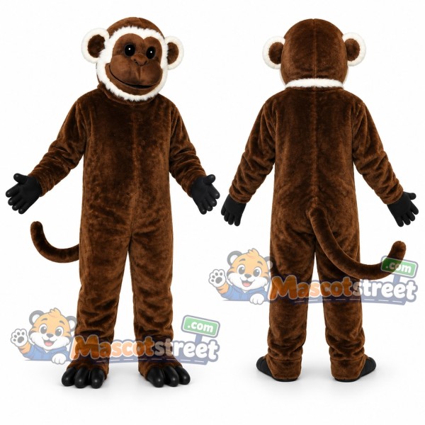 Brown Monkey Mascot Costume