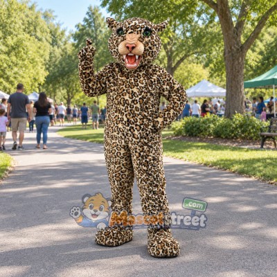 Leopard Mascot Costume