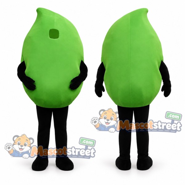 Green Lime Mascot Costume
