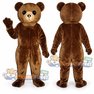 Brown Bear Mascot Costume Brown Bear Mascot Costume