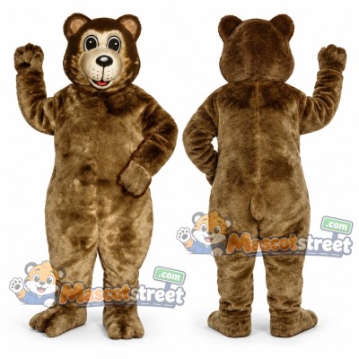 Brown Bear Mascot Costume Brown Bear Mascot Costume