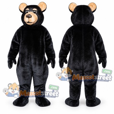 Black Bear Mascot Costume Black Bear Mascot Costume