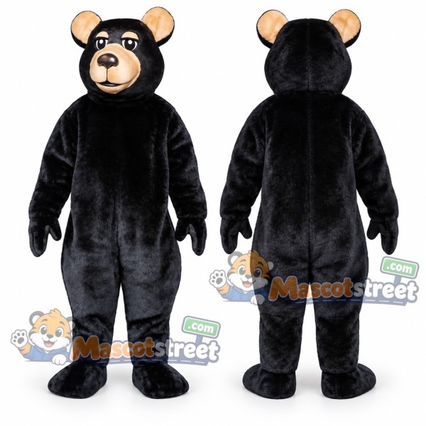 Black Bear Mascot Costume