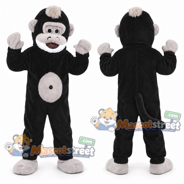 Black Monkey Mascot Costume