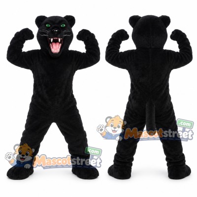 Black Panther Mascot Costume Black Panther Mascot Costume