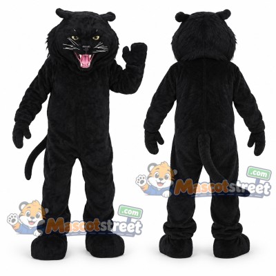 Black Panther Mascot Costume Black Panther Mascot Costume