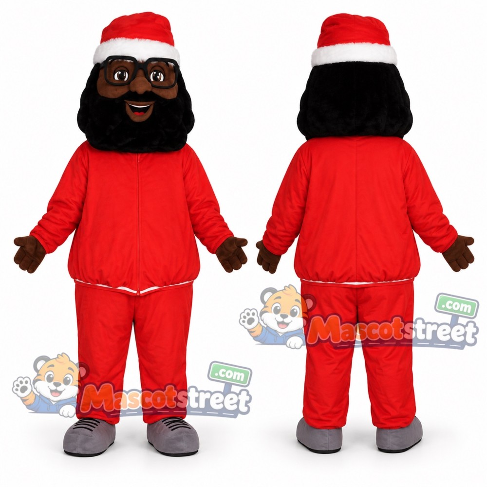 Santa Claus Mascot Costume with Red Suit Santa Claus Mascot Costume with Red Suit