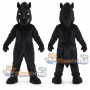 Black Horse Mascot Costume