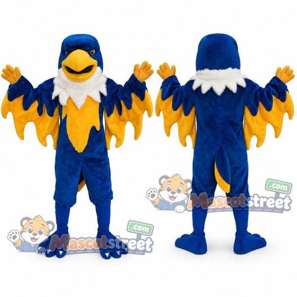 Blue Falcon Mascot Costume