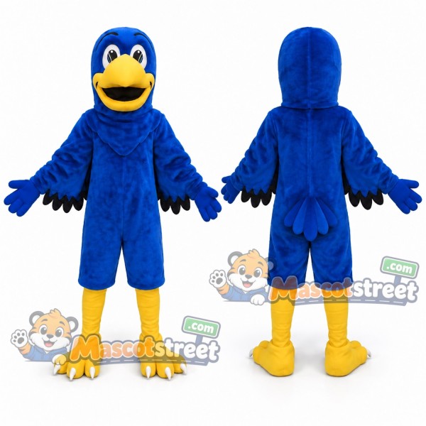 Blue Falcon Mascot Costume