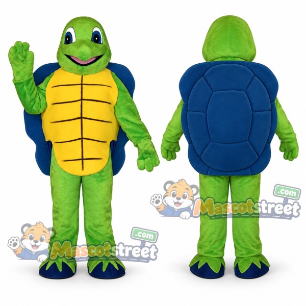 Green Turtle Mascot Costume