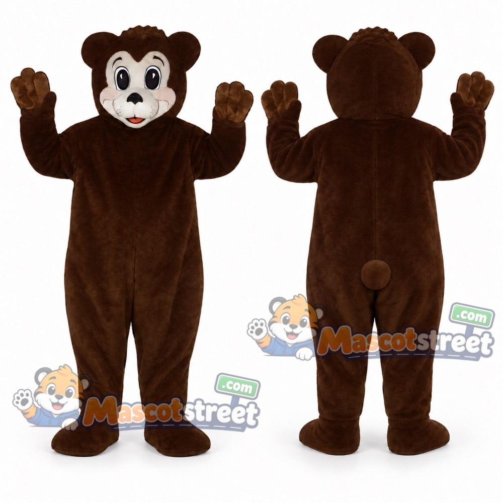 Brown Bear Mascot Costume Brown Bear Mascot Costume