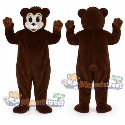 Brown Bear Mascot Costume Brown Bear Mascot Costume