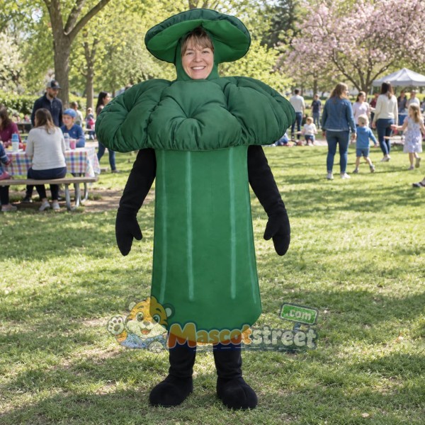 Broccoli Mascot Costume